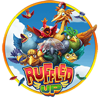 ruffled up